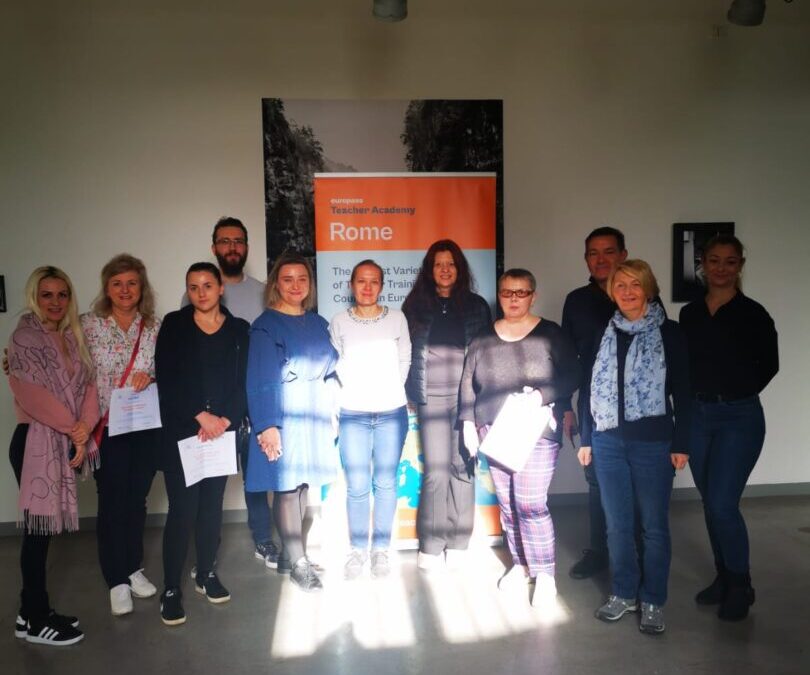 Erasmus+ projekt ‘Mentalno zdravlje’ – strukturirani tečaj ‘Stress Relief and Well-being Strategies for Teachers’ u Rimu