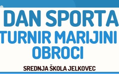 Sportski dan i malonogometni humanitarni turnir u Srednjoj školi Jelkovec – EDIT RASPORED UTAKMICA