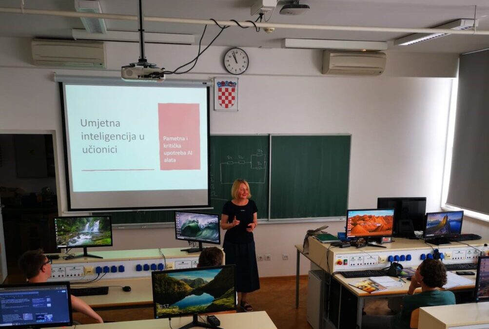 Radionica ‘Umjetna inteligencija u učionici’ – diseminacija projektnih aktivnosti (VET-121)