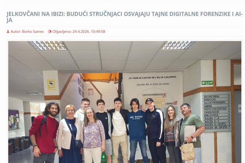 Sesvetski portal o grupnoj mobilnosti učenika u Španjolskoj